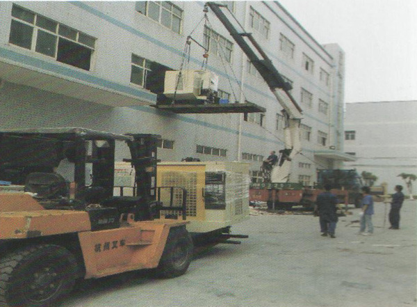 FANUC ROBODRILL钻销中心用吊篮上楼