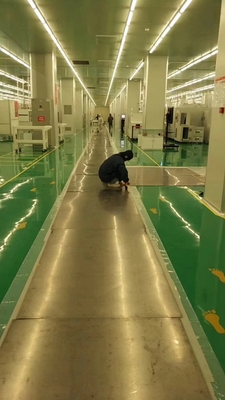 无尘室地面保护前置作业