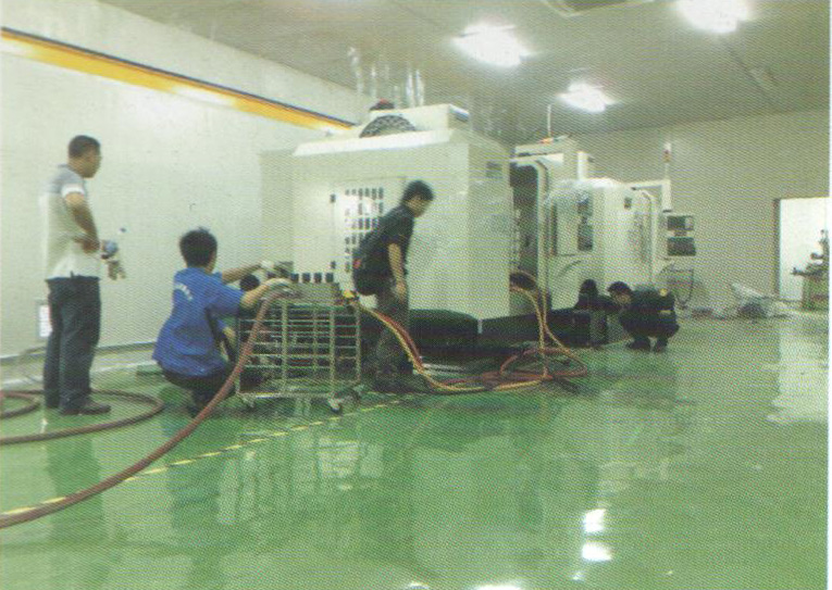 加工中心用气垫排位