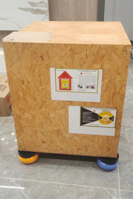 防震、防倾斜标签和包装